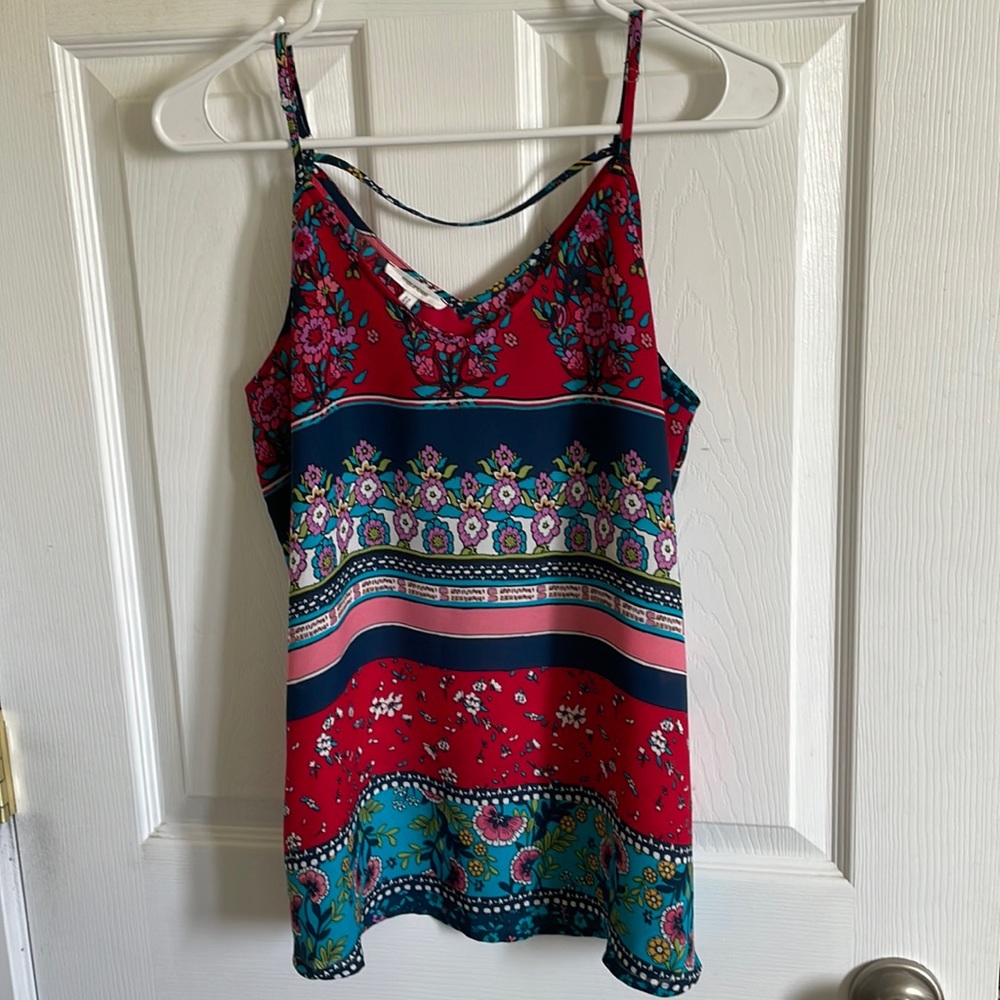 Multi color Maurice’s tank top
